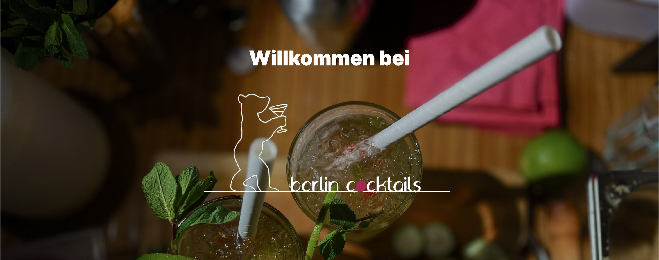 Cocktails an der Bar